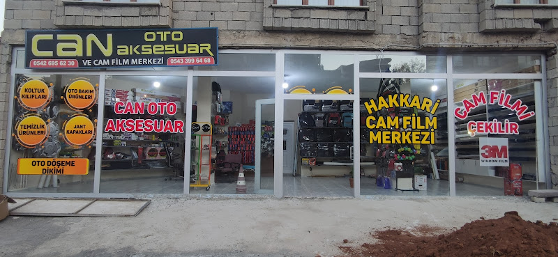 CAN OTO AKSESUAR VE HAKKÂRİ CAM FİLM MERKEZİ