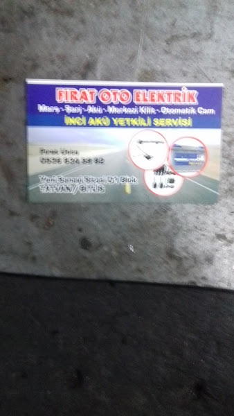 Fırat Oto Elektrik İnci Akü Yetkili Servis