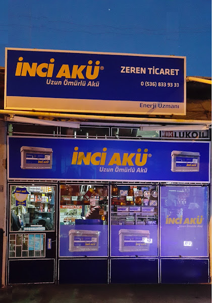 ZEREN TİCARET - İnci Akü Yetkili Servis Bayii ve Enerji Uzmanı