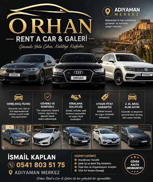 Adıyaman Rent A Car