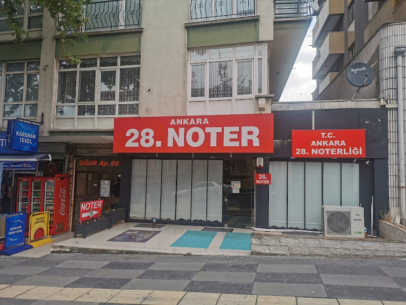 Ankara 28. Noter