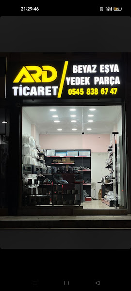 ARD TİCARET BEYAZ EŞYA YEDEK PARÇA