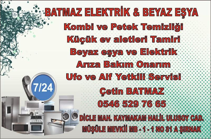 Bosch Buderus Kombi Yetkili Servisi-Çağdaş Isı Şırnak