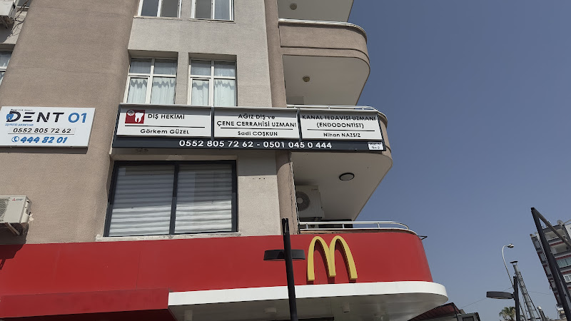 DENT 01 ÇENE CERRAHİSİ UZM. DR. Sadi Coşkun KANAL TEDAVİ UZMANI Uzm. Dr. Nihan Nazsız ve DİŞ HEKİMİ Görkem Güzel