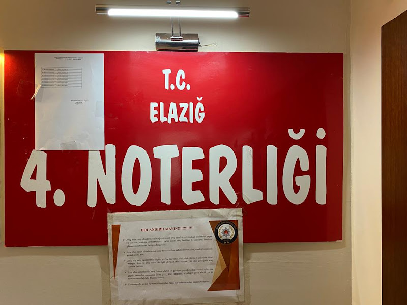 ELAZIĞ 4. NOTERLİĞİ