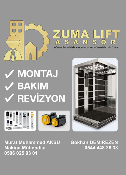 ERZİNCAN ZUMA LİFT ASANSÖR SANAYİ VE TİCARET LİMİTED ŞİRKETİ