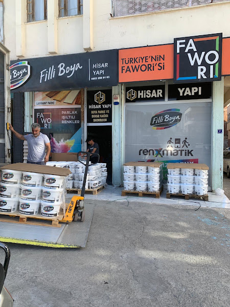 FİLLİ BOYA FAWORİ BOYA HİSAR YAPI