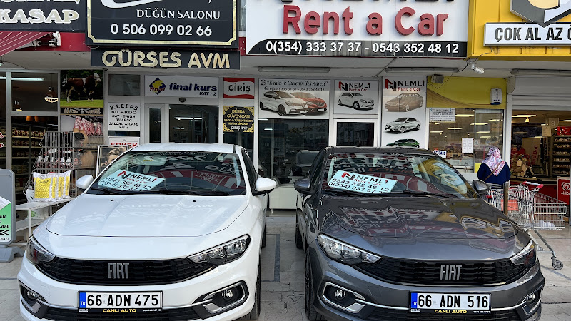 Nemli Rent a Car - Yozgat Araç Kiralama - Yozgat Oto Kiralama