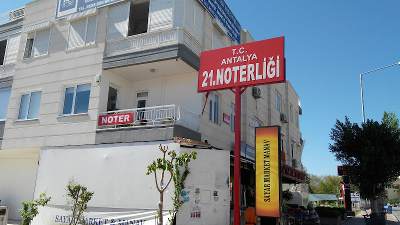 Noter - Antalya 21. Noter- нотариус