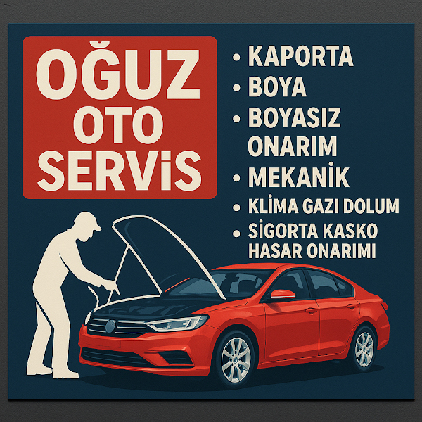 OĞUZ OTO SERVİS KAPORTA - BARTIN GÖÇÜK DÜZELTME - BARTIN KAPORTA DÜZELTME - KAPORTA TAMİR