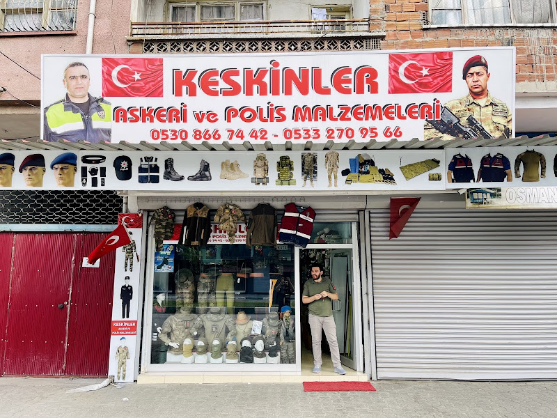 OSMANİYE KESKİNLER ASKERİ—POLİS—ÖZEL GÜVENLİK VE OUTDOOR TACTİCAL MALZEMELERİ