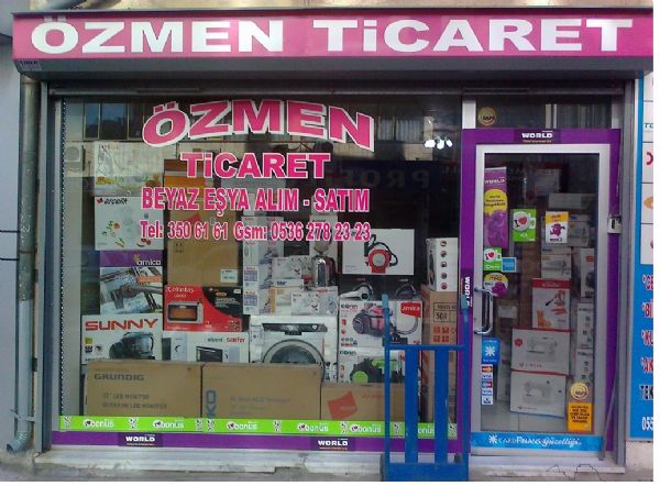 Özmen Ticaret Spot Toptan Beyaz Eşya Marka ve Modelleri Konya