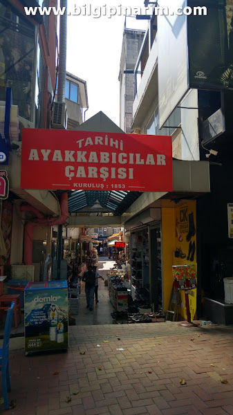 TARİHİ AYAKKABICILAR ÇARŞISI 1963