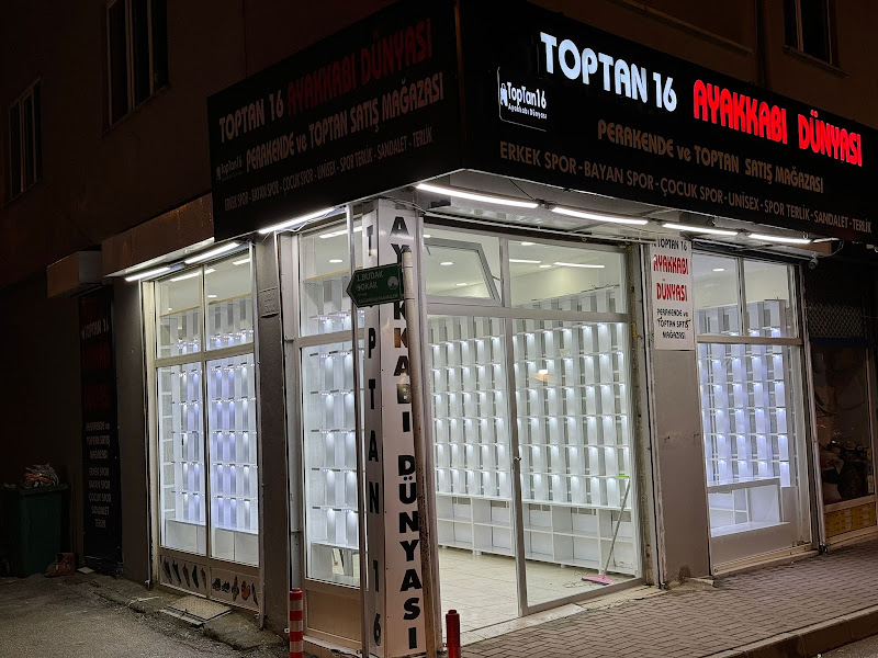 TOPTAN 16 AYAKKABI DÜNYASI BAĞLARBAŞI